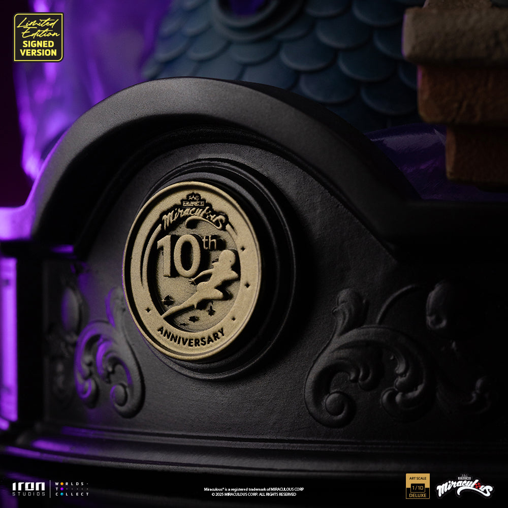 Statue Ladybug and Cat Noir - Miraculous 10th Anniversary Signed Edition - Deluxe Art Scale 1/10