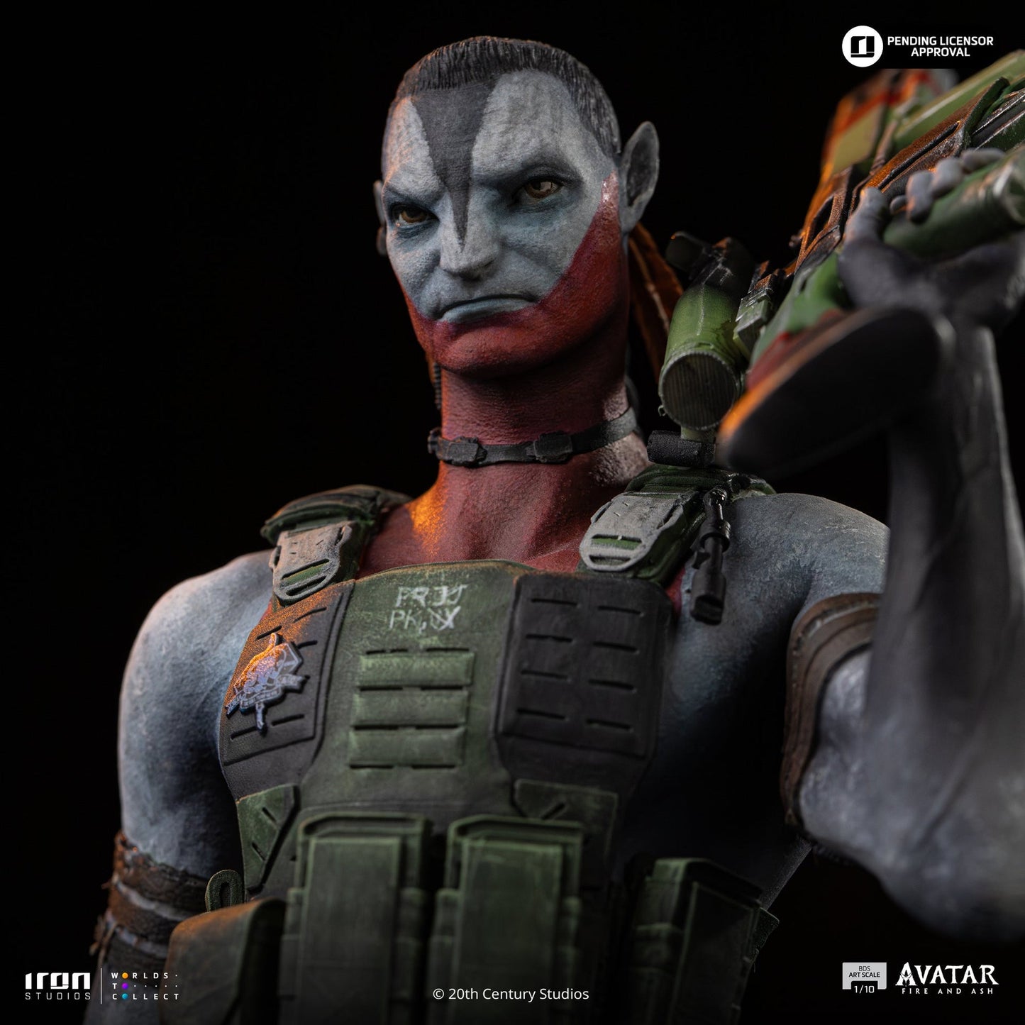 Statue Miles Quaritch - Avatar 3: Fire and Ash - Art Scale 1/10