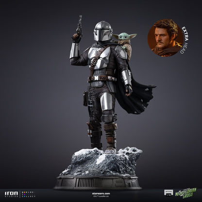 Statue Mandalorian and Grogu - The Mandalorian and Grogu Movie - Art Scale 1/10 - The Mandalorian & Grogu