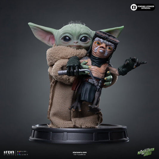 Grogu No Squeezy Statue - Mandalorian and Grogu Movie - Grogu Collection - The Mandalorian & Grogu