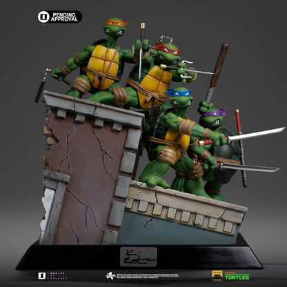 Statue TMNT 1st Cover Set (Signed Version) - Teenage Mutant Ninja Turtles - Art Scale 1/10
