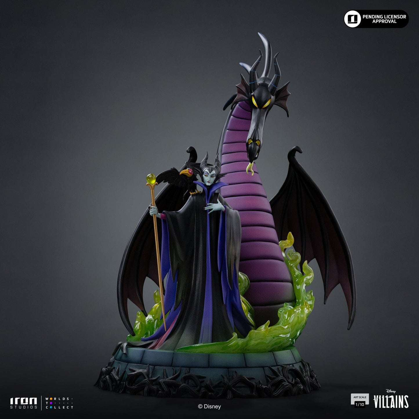 Statue Maleficent - Disney's Villains - Art Scale 1/10 - Disney Classics