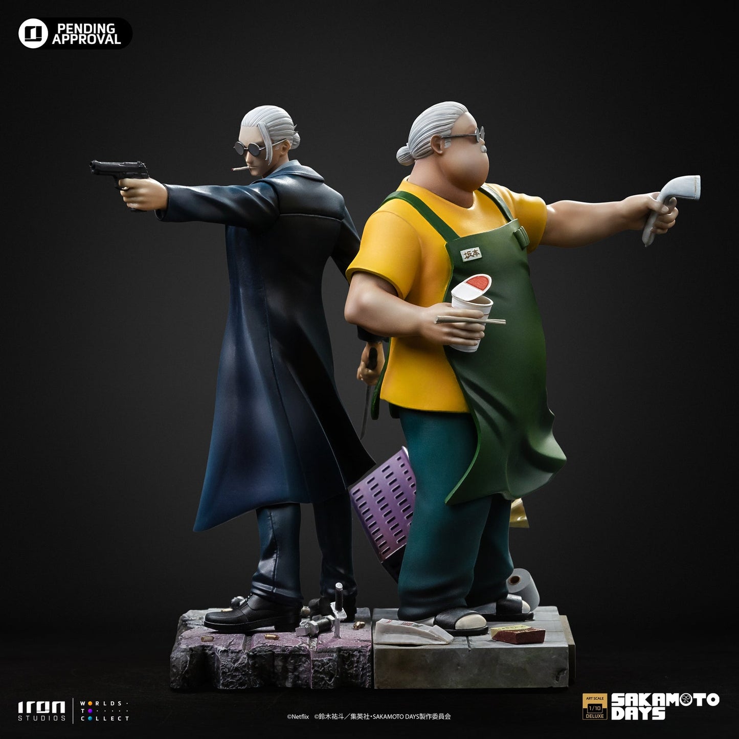 Statue Taro Sakamoto Deluxe - Sakamoto Days - Art Scale 1/10