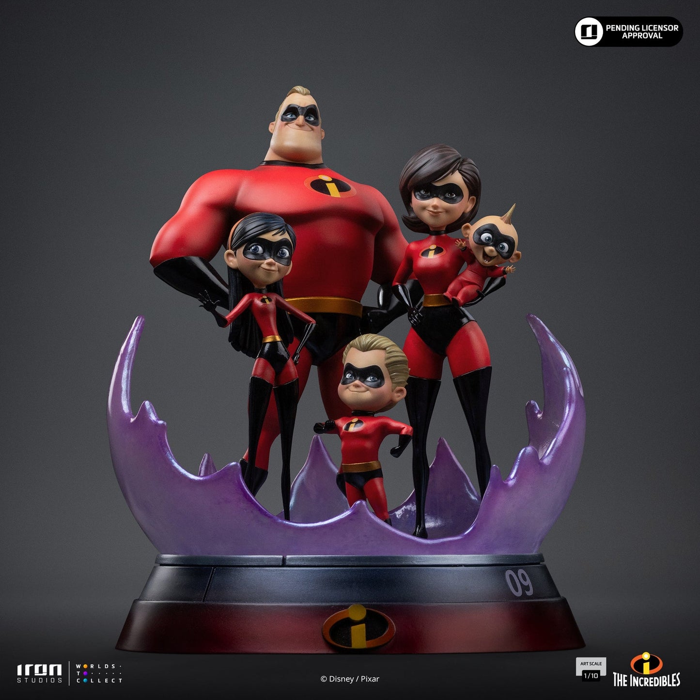 Statue The Incredibles Diorama - The Incredibles - Art Scale 1/10