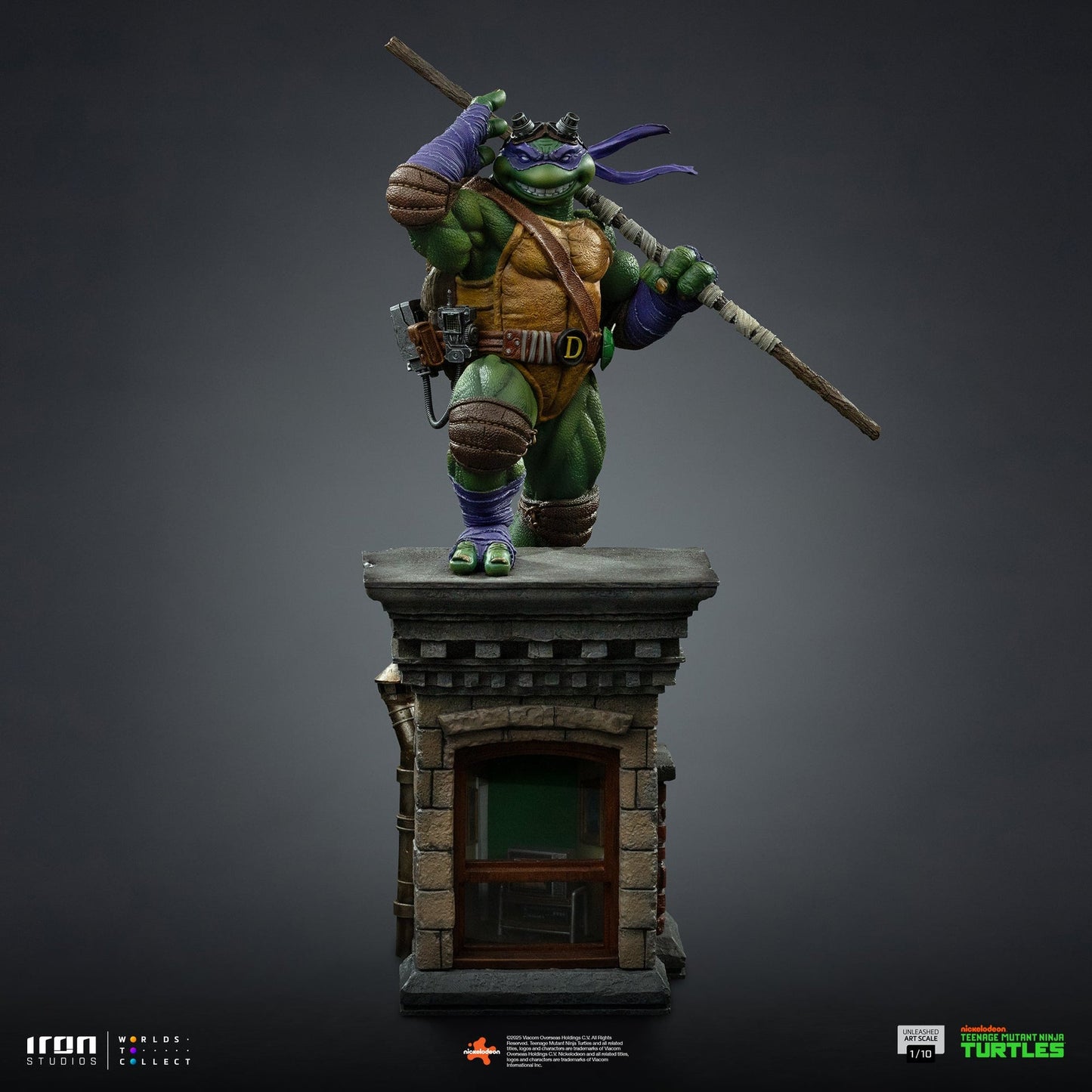 Statue Donatello Unleashed - Teenage Mutant Ninja Turtles - Art Scale 1/10