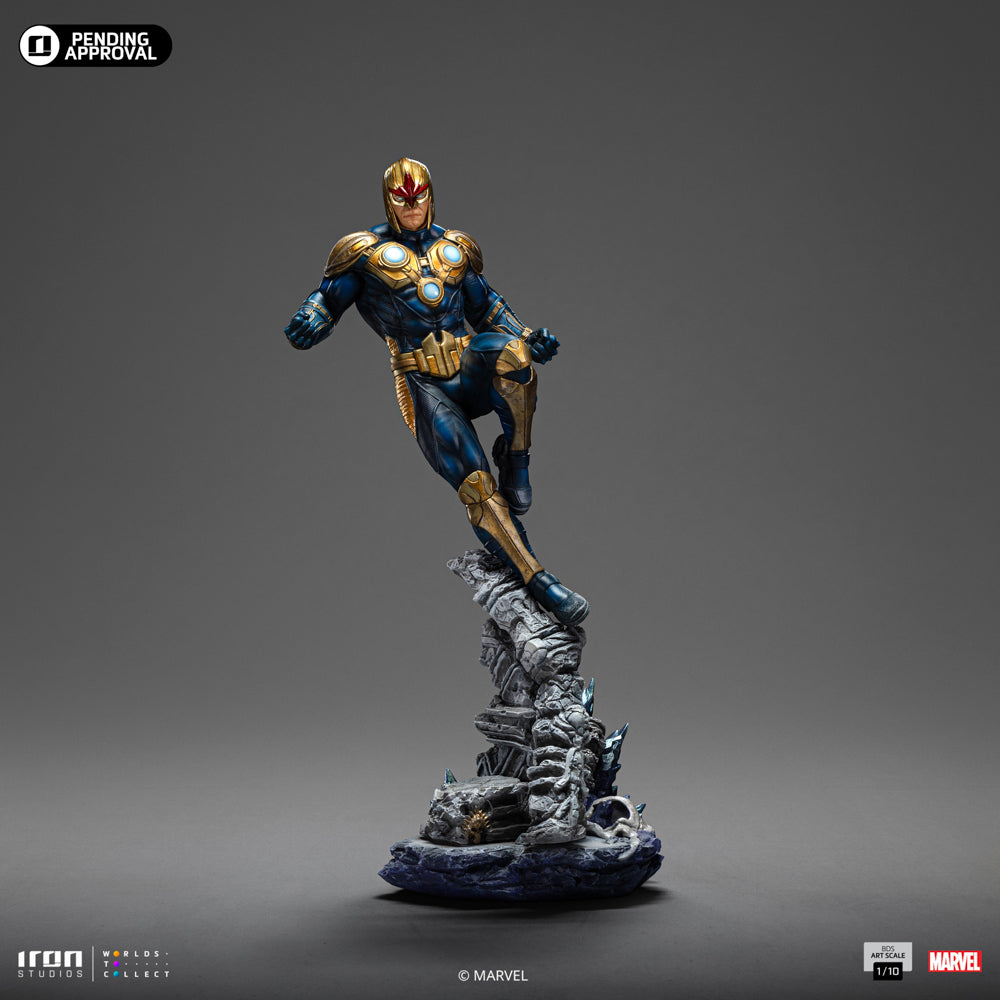 Statue Nova - Infinity Gauntlet Diorama - BDS Art Scale 1/10 - Guardians of the Galaxy