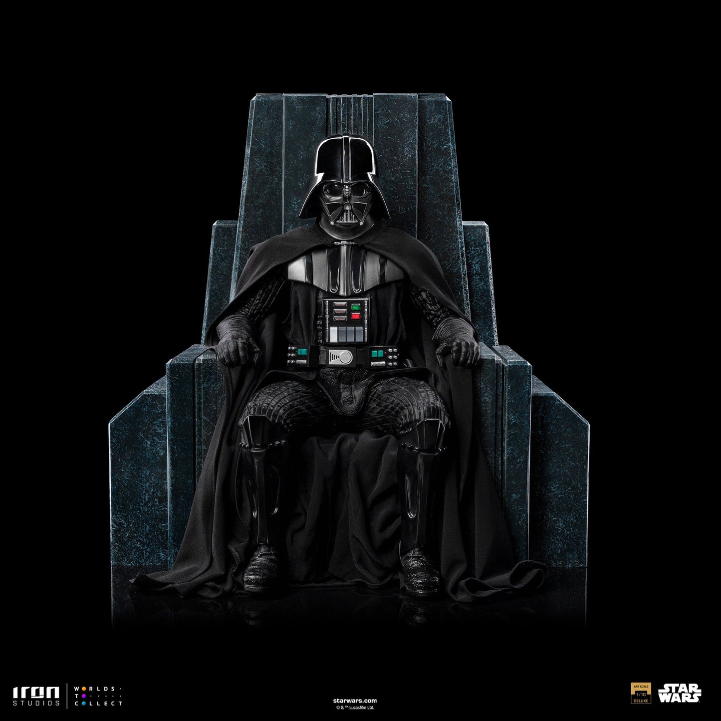 Statue Darth Vader on Throne - Star Wars: Obi-Wan Kenobi Series - Art Scale 1/10