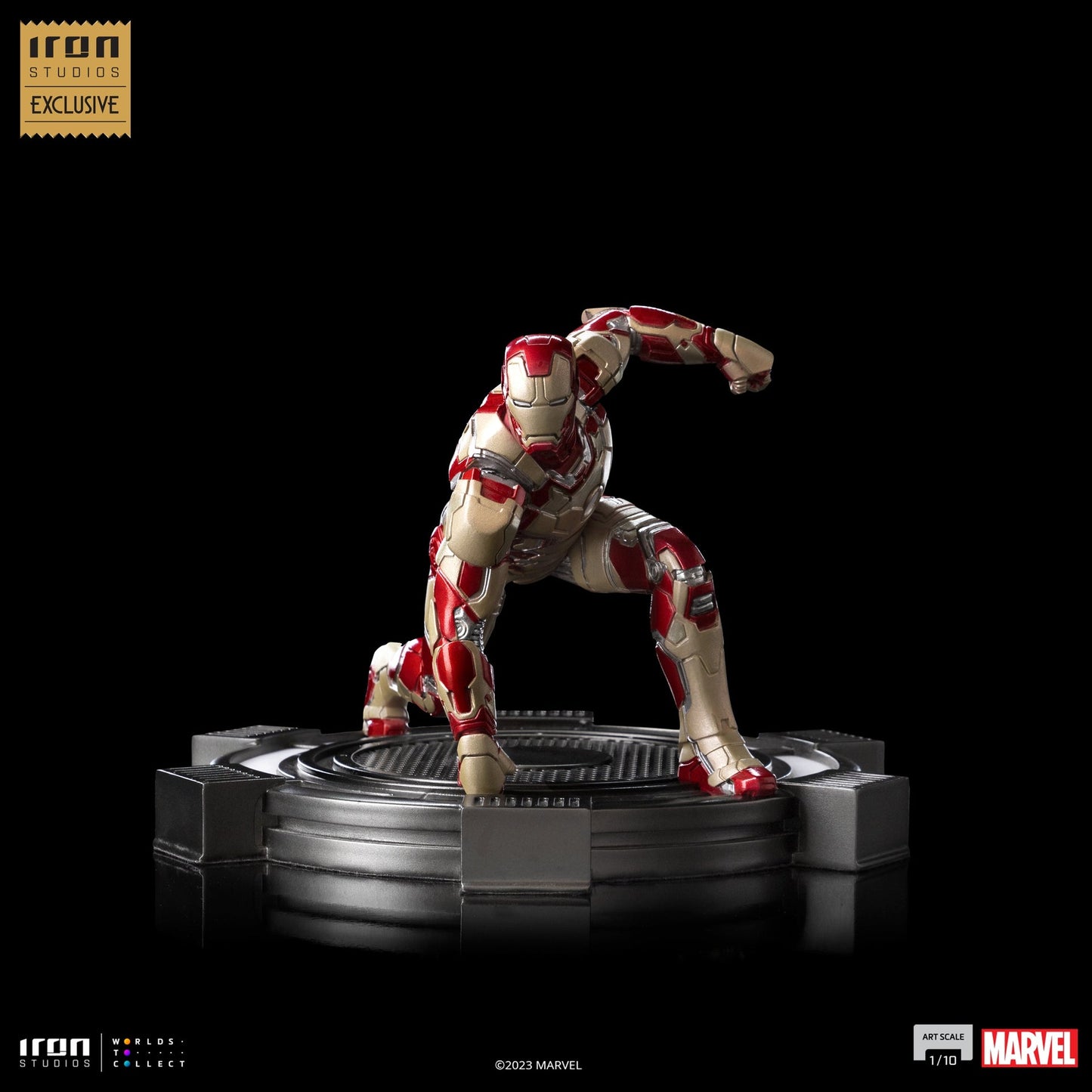 Statue Iron Man Mark XLII (2023 Event Exclusive) - The Infinity Saga - Art Scale 1/10