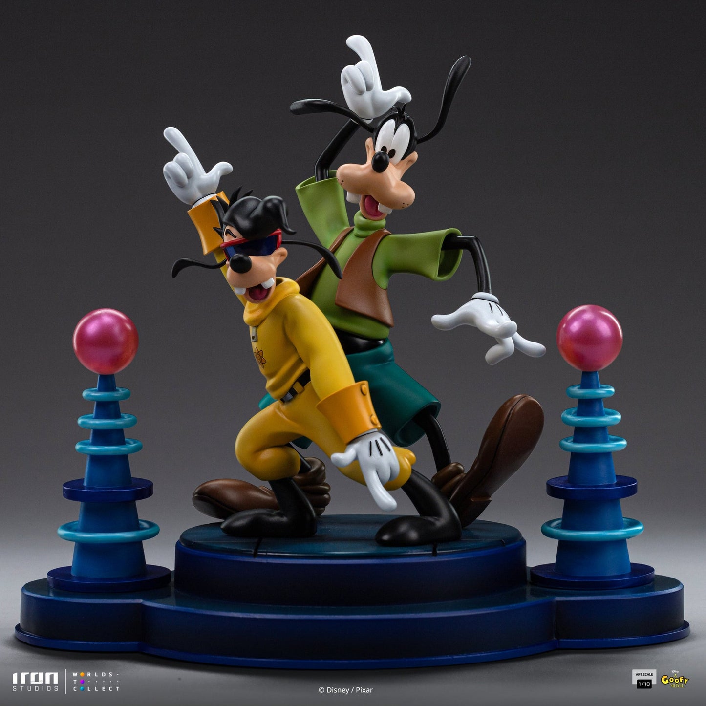 Statue Goofy and Max - A Goofy Movie - Art Scale 1/10 - Disney Classics