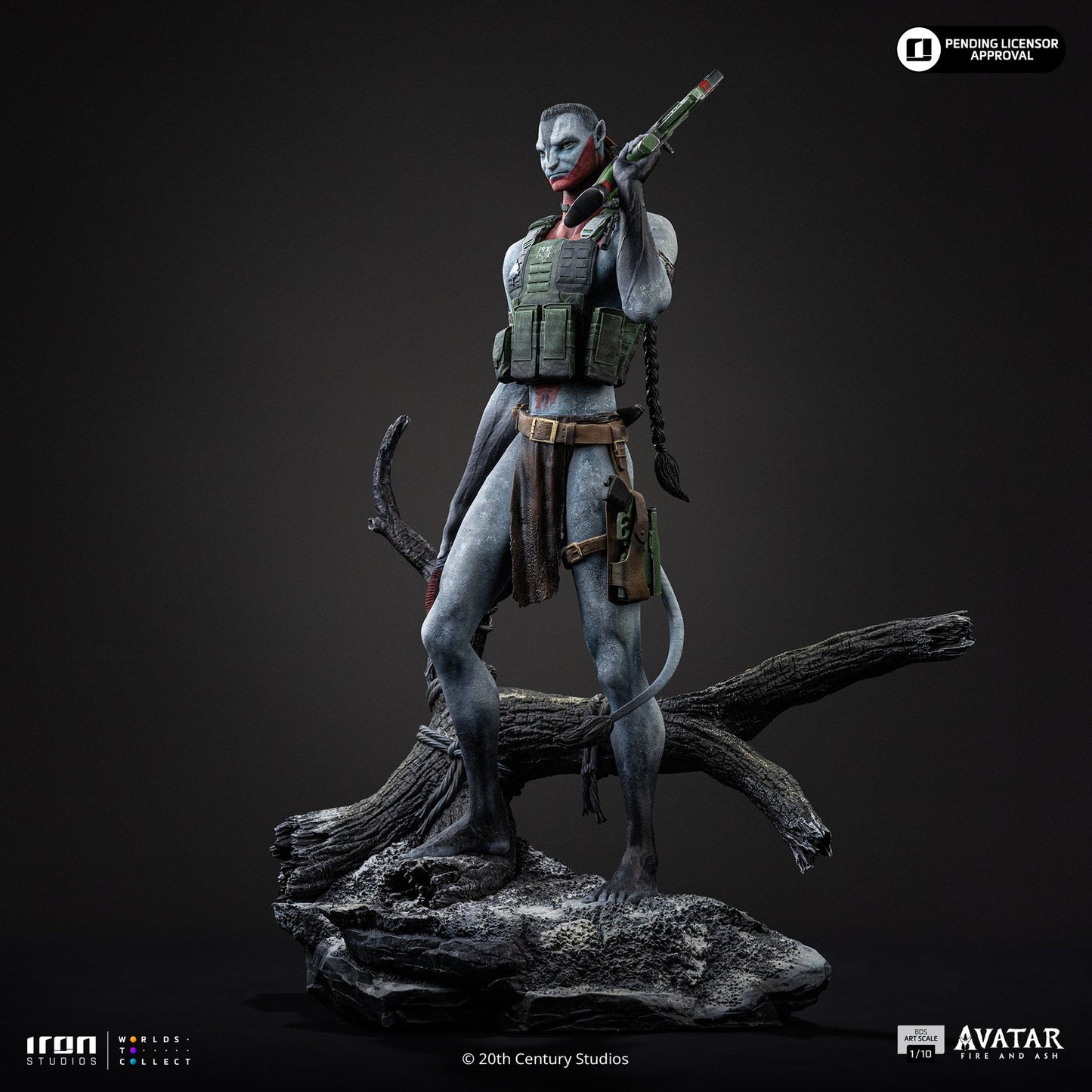Statue Miles Quaritch - Avatar 3: Fire and Ash - Art Scale 1/10