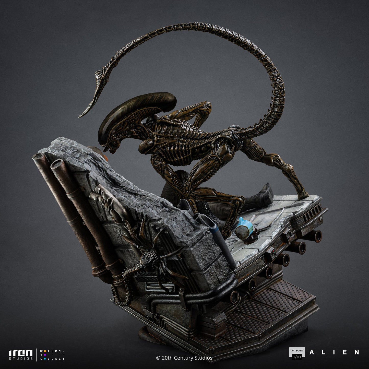 Statue Ellen Ripley and Dog Alien - Alien 3 - Art Scale 1/10 - Predator