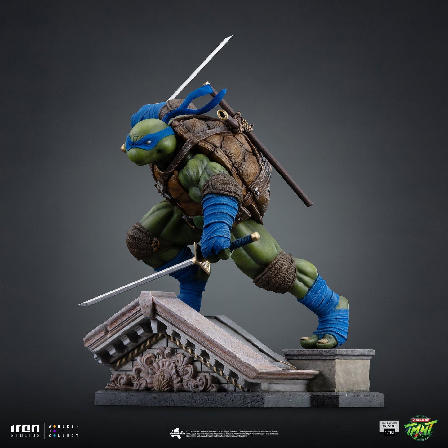 Statue Leonardo Unleashed - Teenage Mutant Ninja Turtles - Art Scale 1/10
