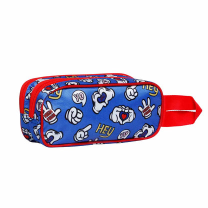 Trousse 3D Double Disney Mickey Mouse « Grins »