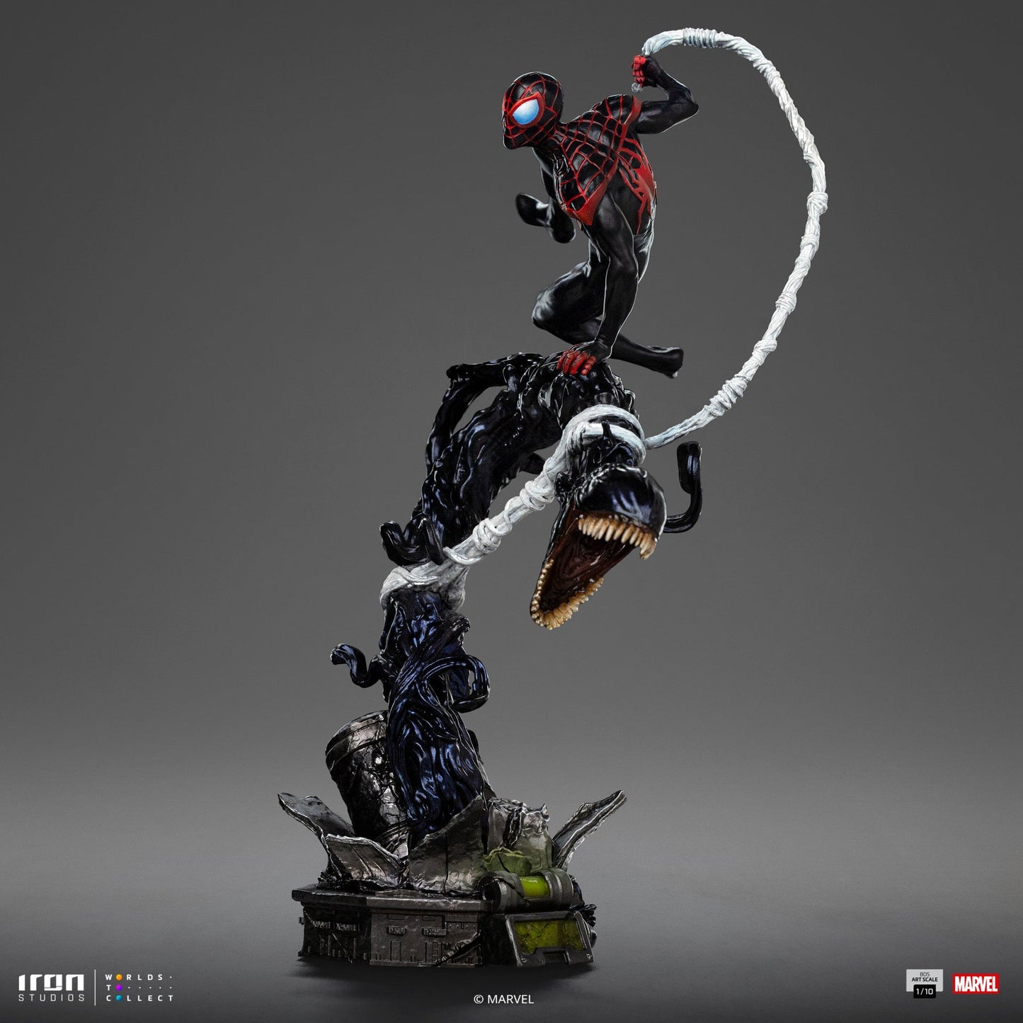 Statue Miles Morales - Spider-Man vs Villains Diorama - BDS Art Scale 1/10 - Marvel Comics