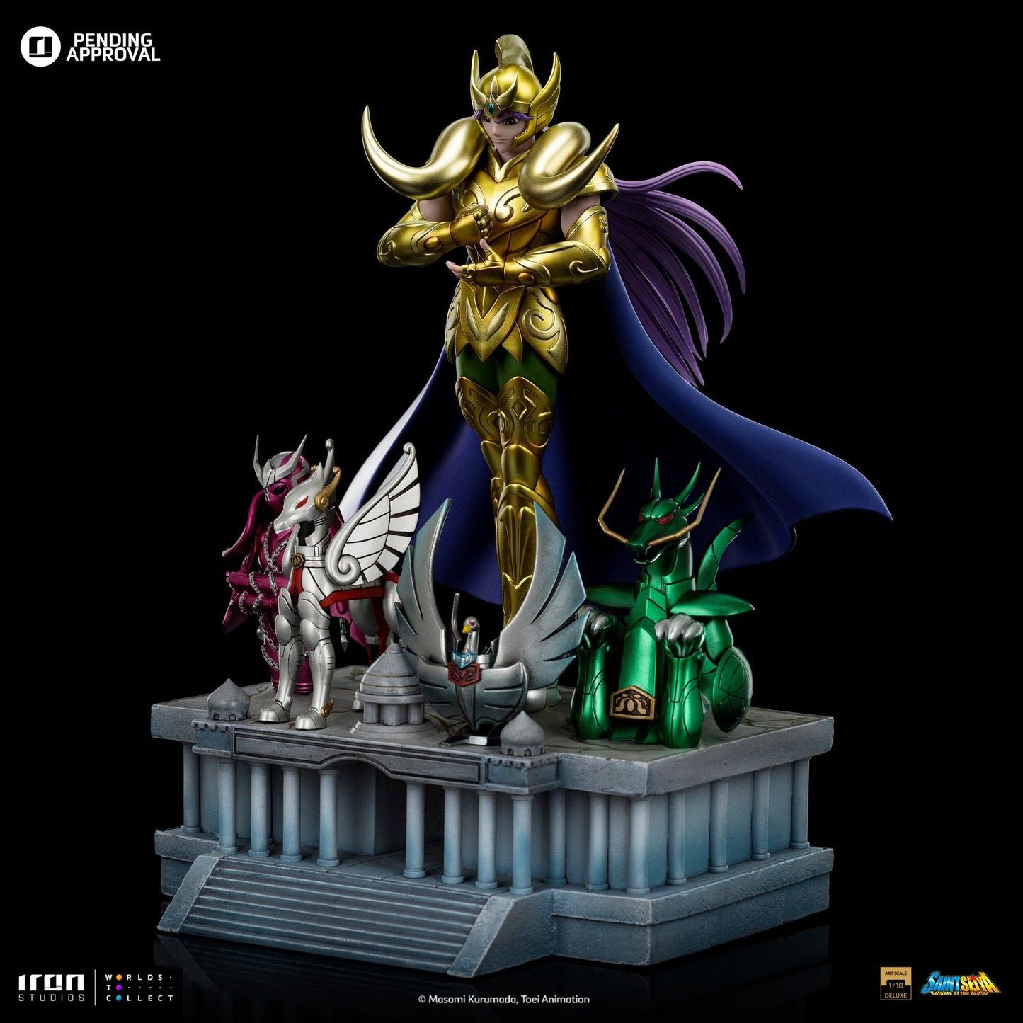Statue Aries Mu - Saint Seiya - Deluxe Art Scale 1/10