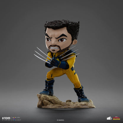 Figurine Deadpool, Wolverine and Headpool (Unmasked) - Deadpool & Wolverine - Mini Co.