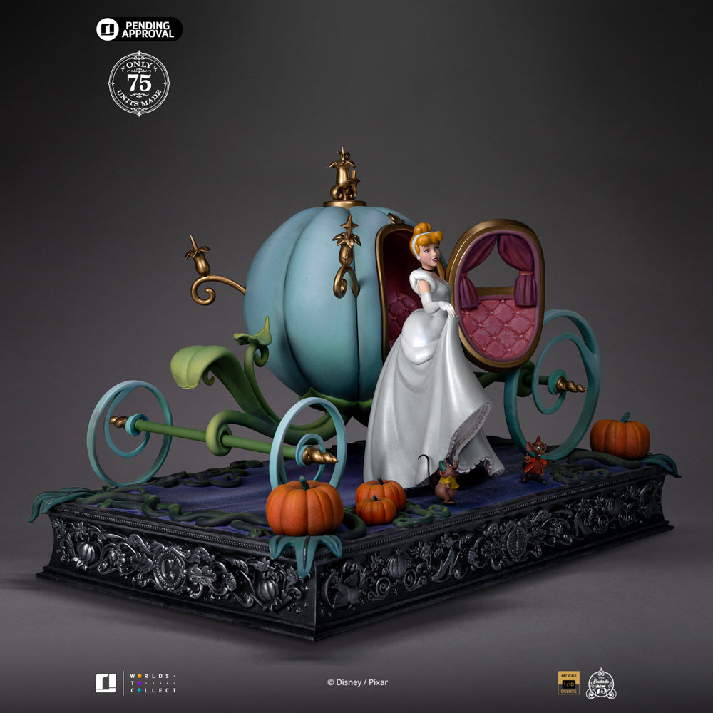 Statue Cinderella Deluxe (75th Year Anniversary Version) - Disney Classics - Art Scale 1/10