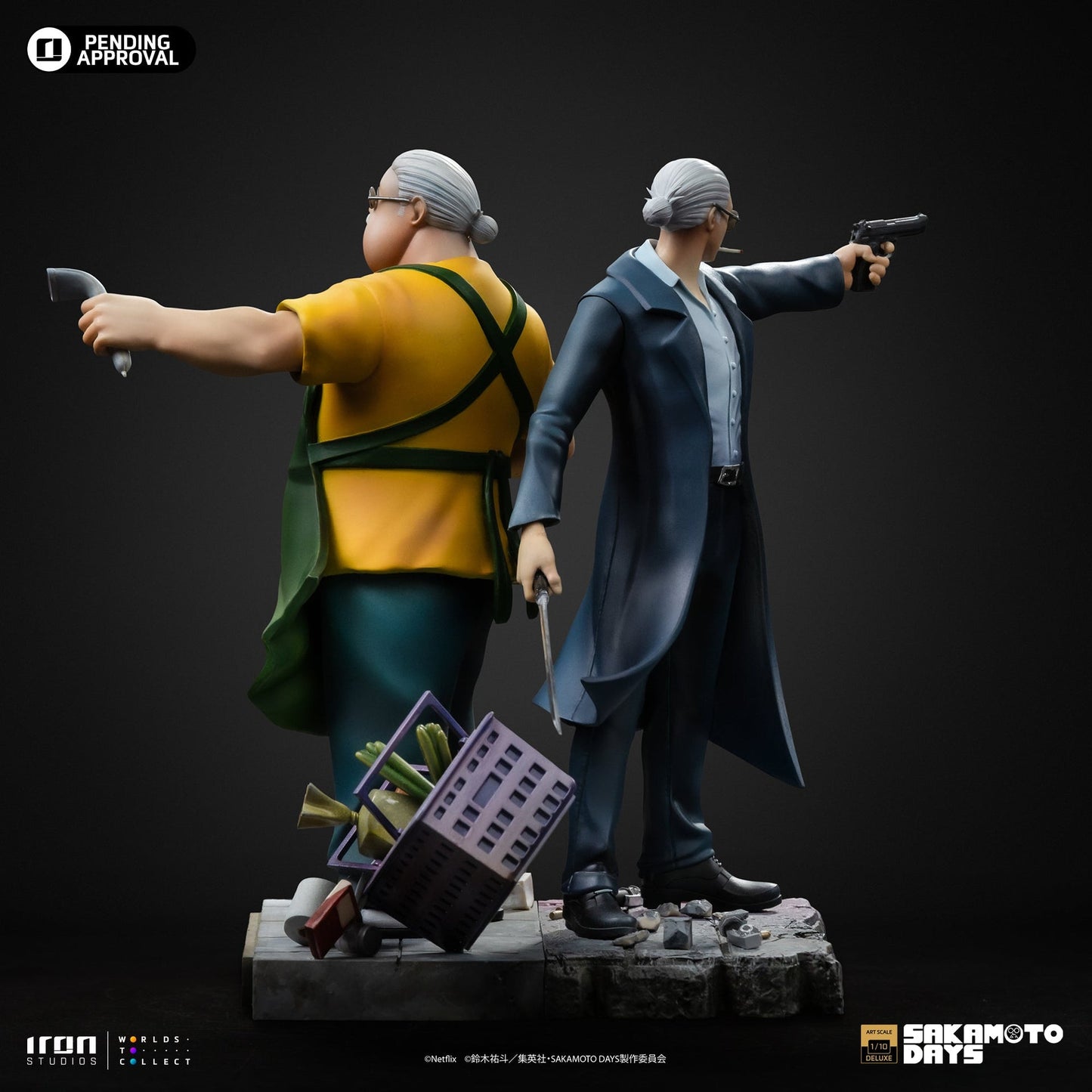 Statue Taro Sakamoto Deluxe - Sakamoto Days - Art Scale 1/10