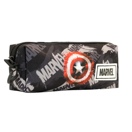 Trousse Carrée FAN Marvel Captain America « Scratches »