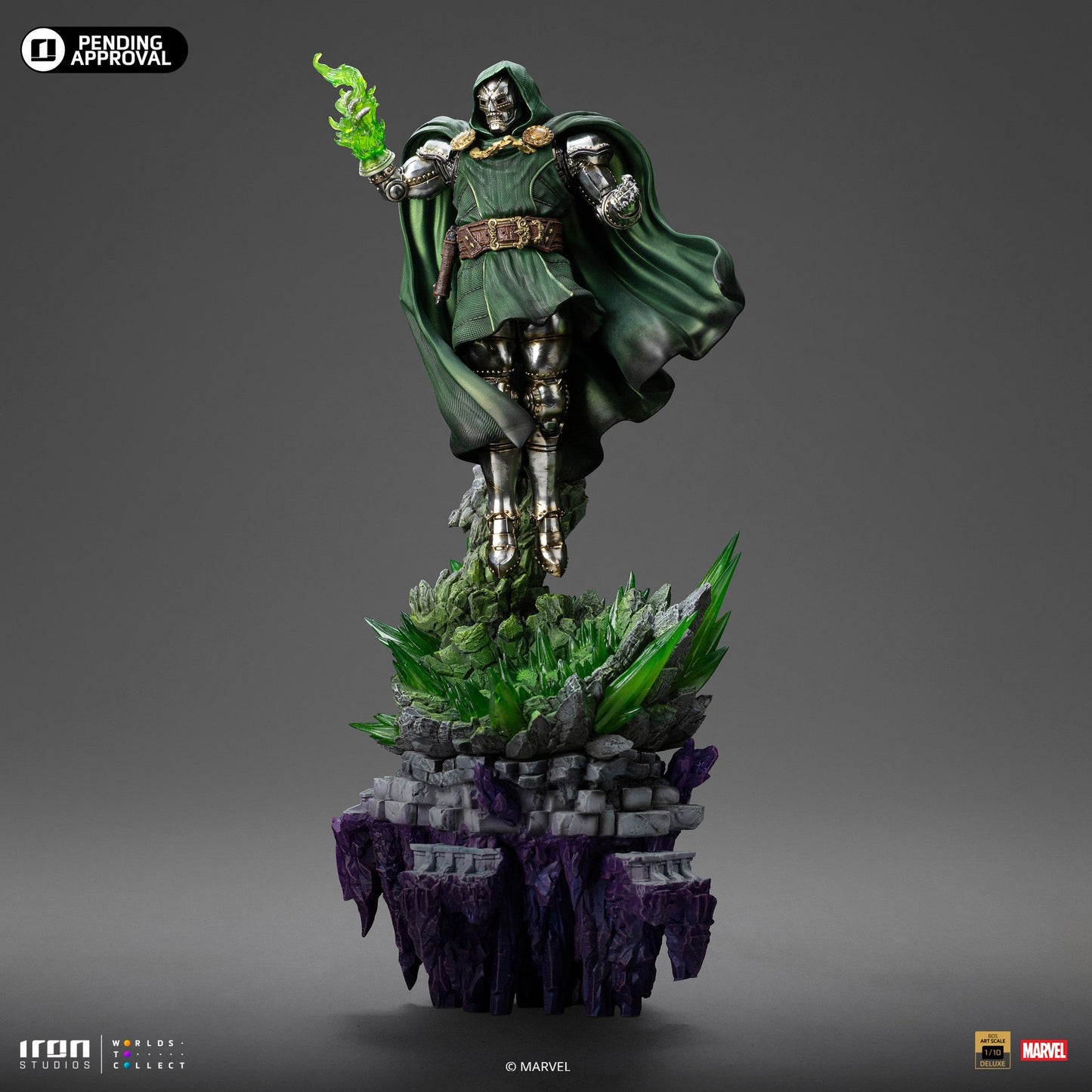 Statue Doctor Doom Deluxe - Infinity Gauntlet Diorama - BDS Art Scale 1/10 - The Fantastic Four