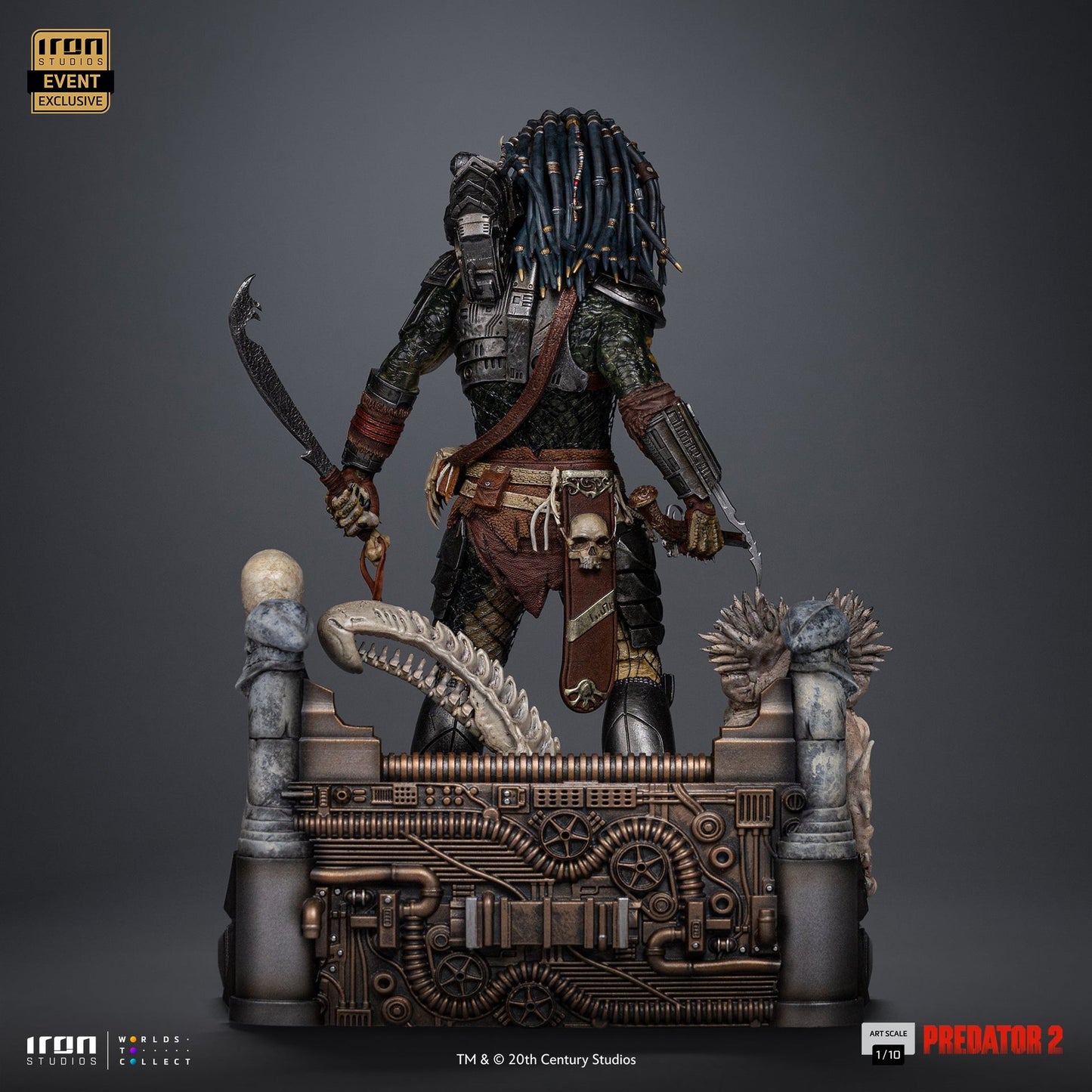 Statue Elder Predator (CCXP Event Exclusive 2025) - Predator 2 - Art Scale 1/10