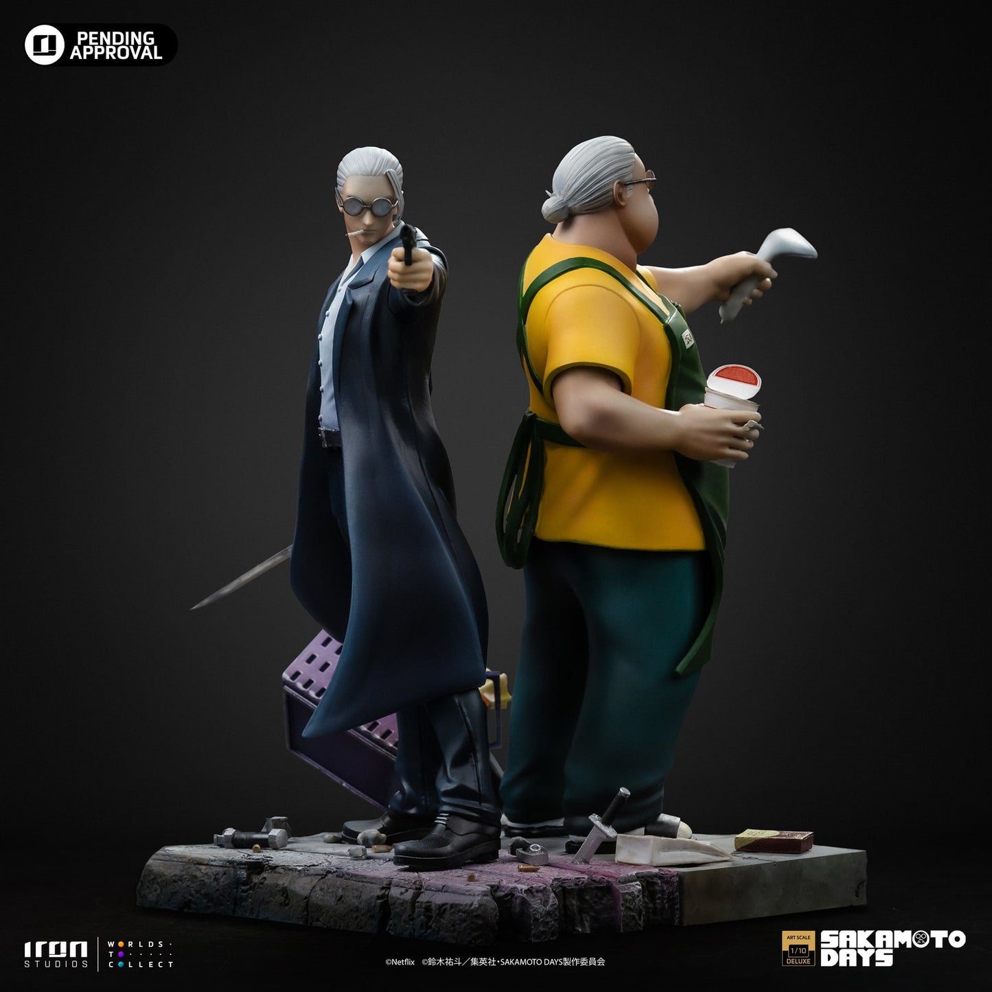 Statue Taro Sakamoto Deluxe - Sakamoto Days - Art Scale 1/10