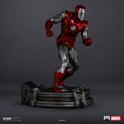 Statue Iron Man Red & Chrome - Marvel Comics - Art Scale 1/10