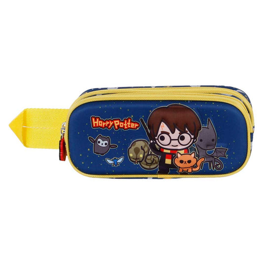 Trousse 3D Double Harry Potter « Beasty Friends »
