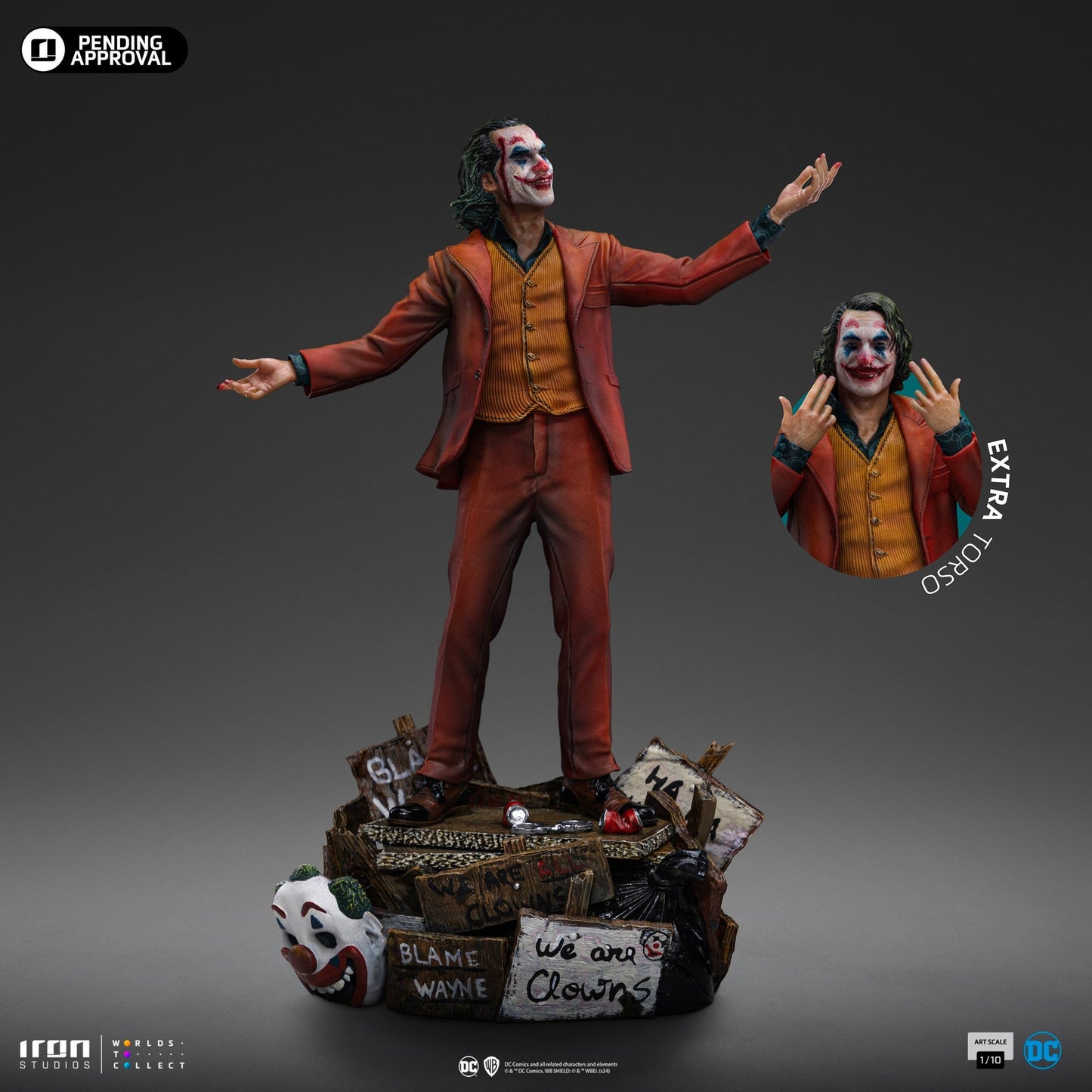 Statue Joker (Arthur Fleck) - Joker - Art Scale 1/10 - DC Comics