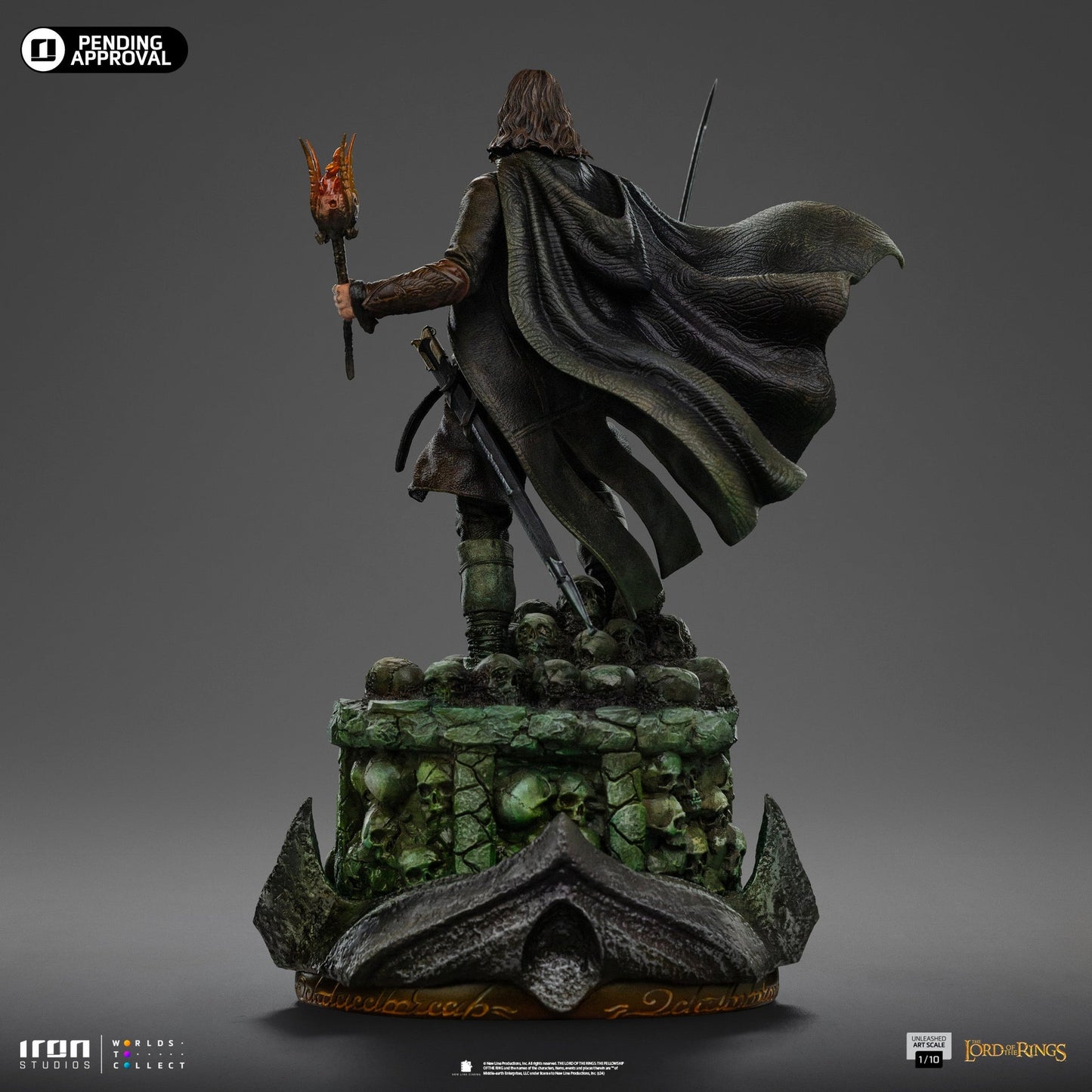 Statue Aragorn Unleashed - The Lord of the Rings - Art Scale 1/10