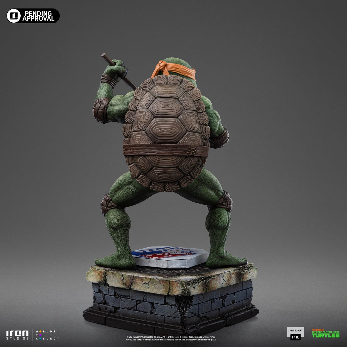 Statue Michelangelo - TMNT Movie - Art Scale 1/10 - Teenage Mutant Ninja Turtles