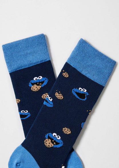 Chaussettes BeSesameStreet Cookie Monster