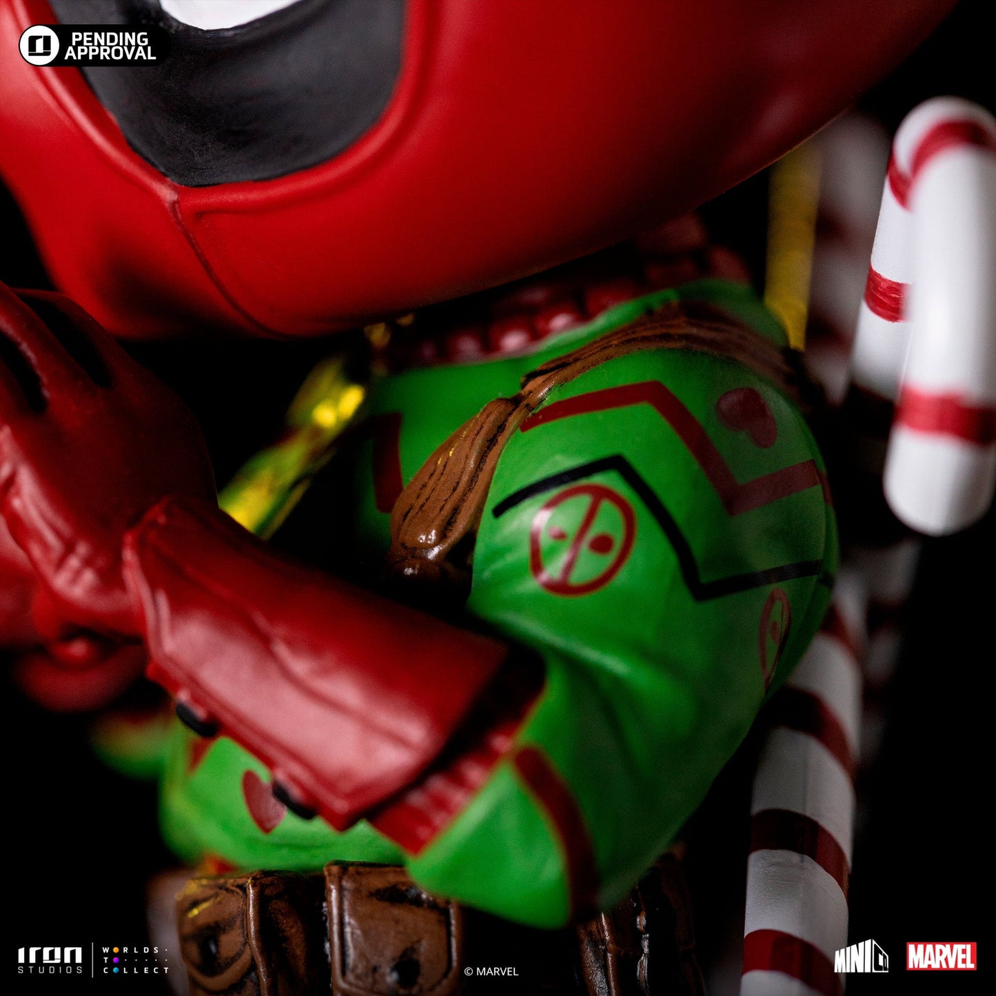 Figurine Deadpool (Holidays Version) - Marvel Comics - Mini Co.