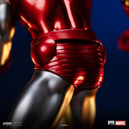 Statue Iron Man Red & Chrome - Marvel Comics - Art Scale 1/10