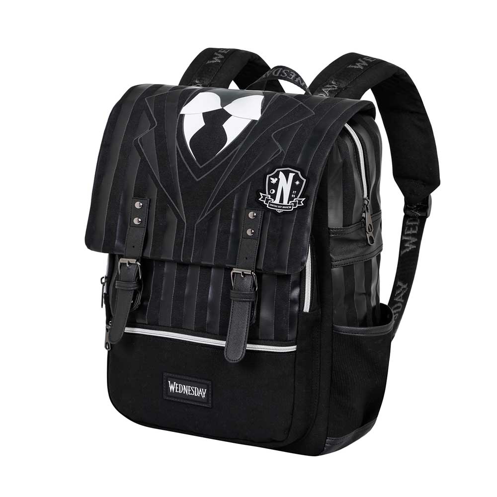 Tote Bag Premium Mercredi (Wednesday) Blason - Édition Limitée Karactermania - 8