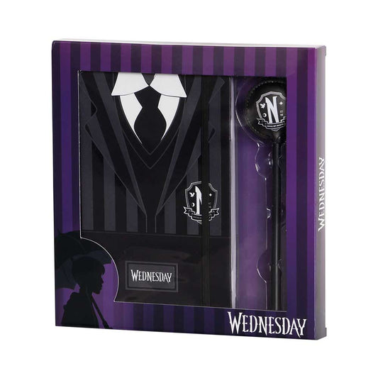Coffret Journal + Stylo Wednesday « Uniform »