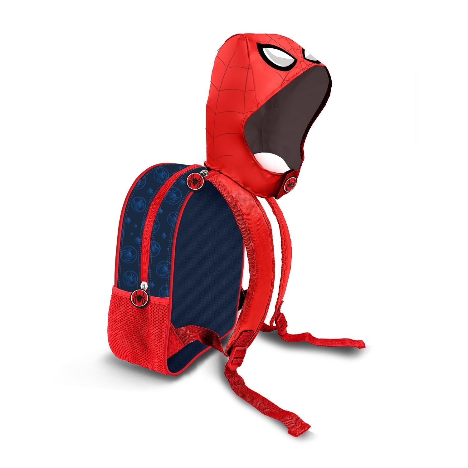 Sac à Dos à Capuche Hood Marvel Spider-Man « Gaze » – Rouge