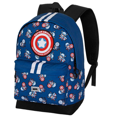 Sac à Dos HS PLUS Marvel Captain America « Brave » – Bleu