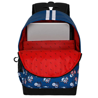 Sac à Dos HS PLUS Marvel Captain America « Brave » – Bleu