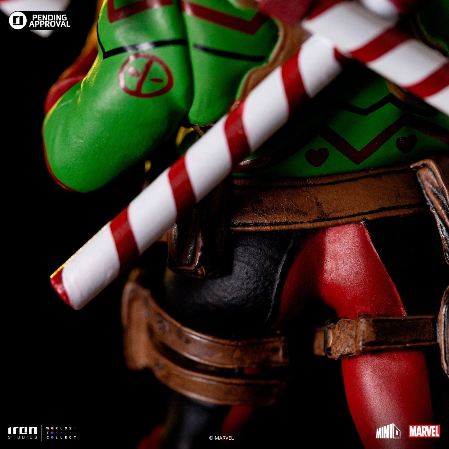 Figurine Deadpool (Holidays Version) - Marvel Comics - Mini Co.