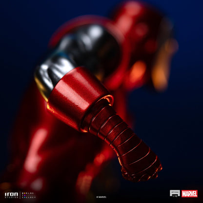 Statue Iron Man Red & Chrome - Marvel Comics - Art Scale 1/10