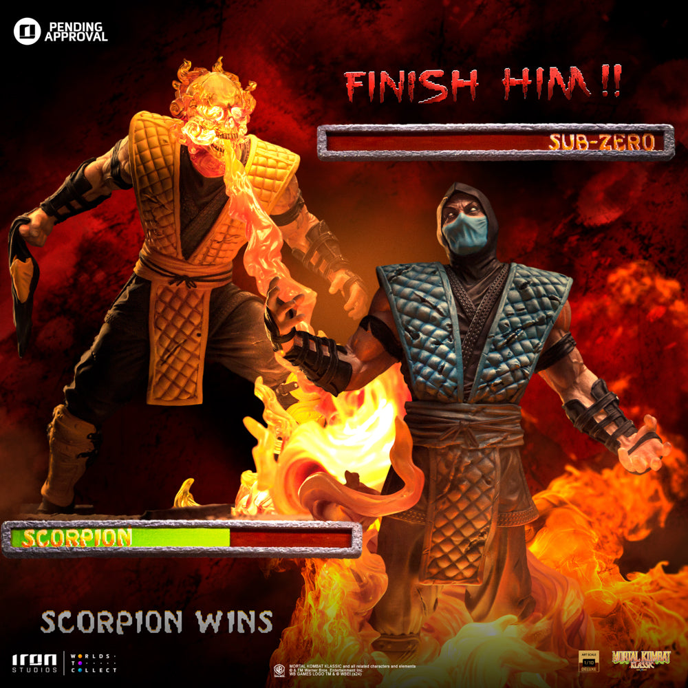 Statue Scorpion Fatality - Mortal Kombat - Art Scale 1/10