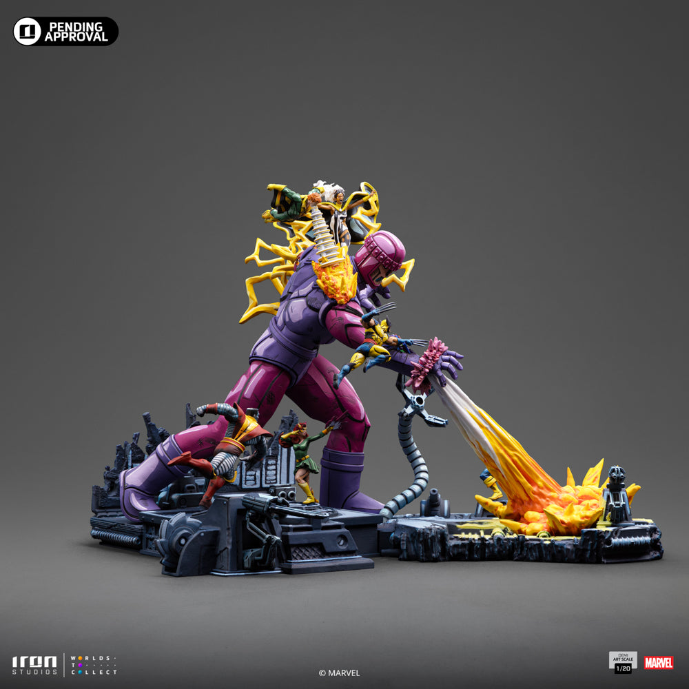 Statue X-Men Danger Room Diorama A (Comics Color Variant) - Demi Art Scale 1/20 - Marvel Comics