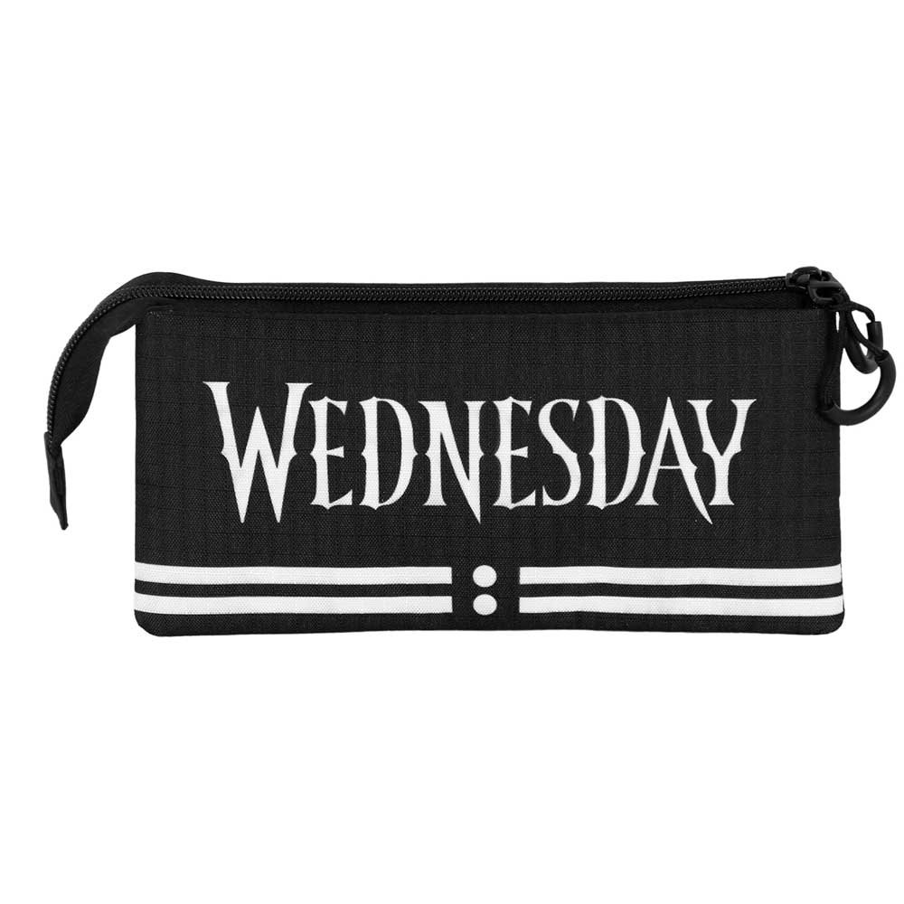 Trousse Triple Wednesday « Cute » – Gris