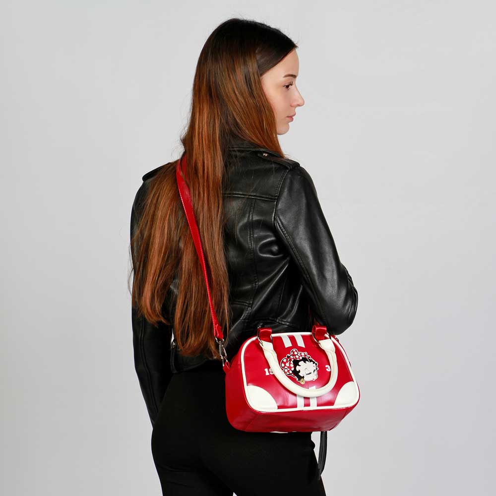Sac à Main Bowling Fashion Betty Boop « Varsity »