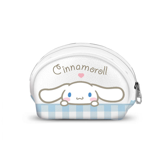 Porte-Monnaie Ovale Casual Hello Kitty « Cinnamoroll Vichy »