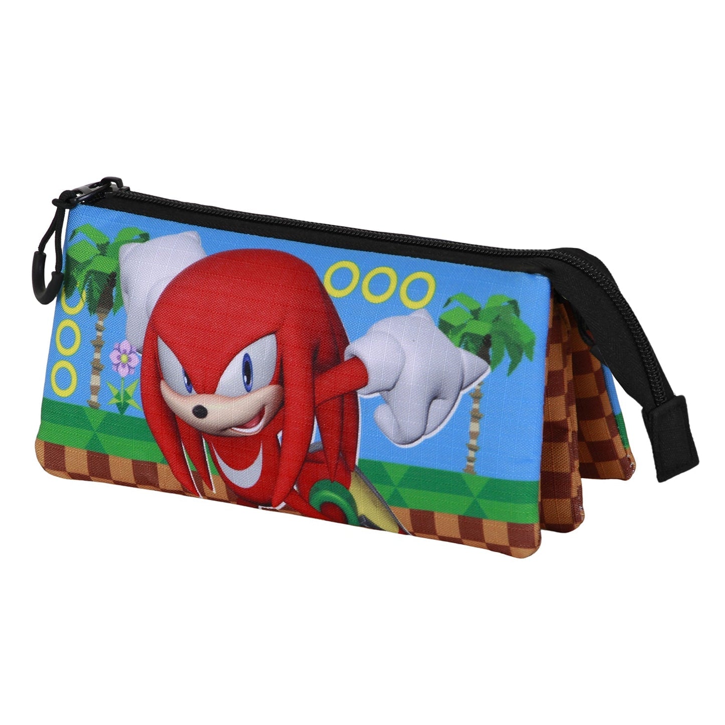 Trousse Triple Sonic the Hedgehog « Knuckles Run » – Multicolore
