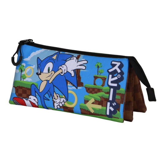 Trousse Triple Sonic the Hedgehog « SEGA Greenhill »