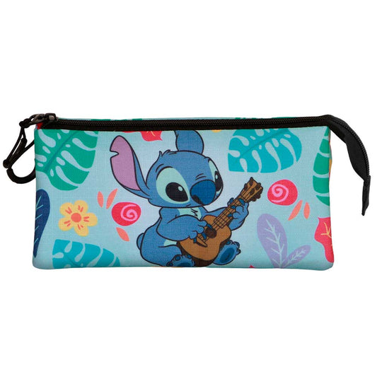 Trousse Triple Disney Lilo & Stitch « Guitar »