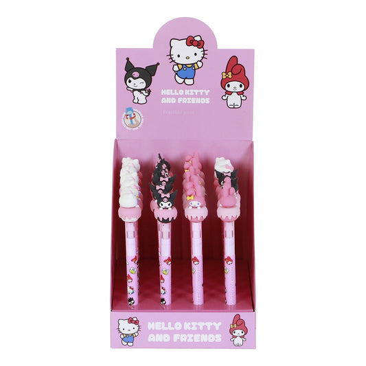 Présentoir 24 Unités Stylo Gel Effaçable Hello Kitty « Mix »
